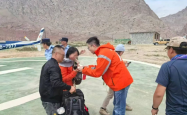 急速救援进行时 | 平安产险完成20名乌孙古道被困客户直升机救援