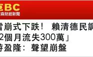 日月谭天丨民调崩盘！赖清德倒行逆施遭岛内民意唾弃