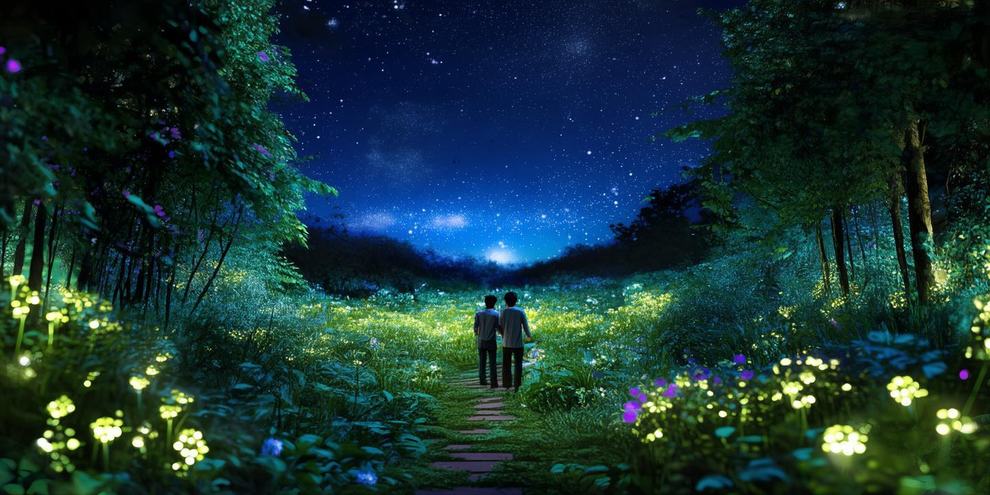 《星空下的秘密花园——女友睡前小故事短篇》 第1张 《星空下的秘密花园——女友睡前小故事短篇》 第1张