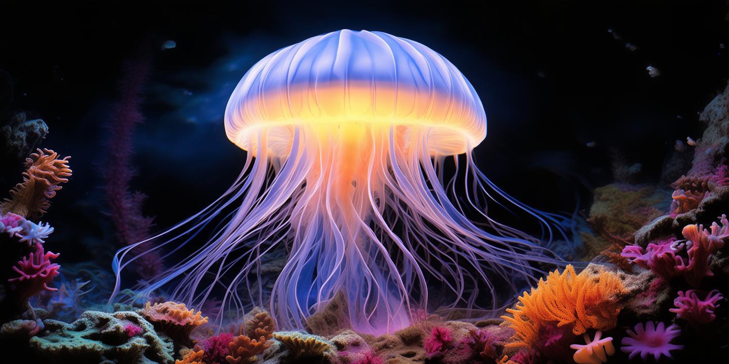 探寻深海奇观:巨型水母的神秘世界 第1张 探寻深海奇观:巨型水母的神秘世界 第1张