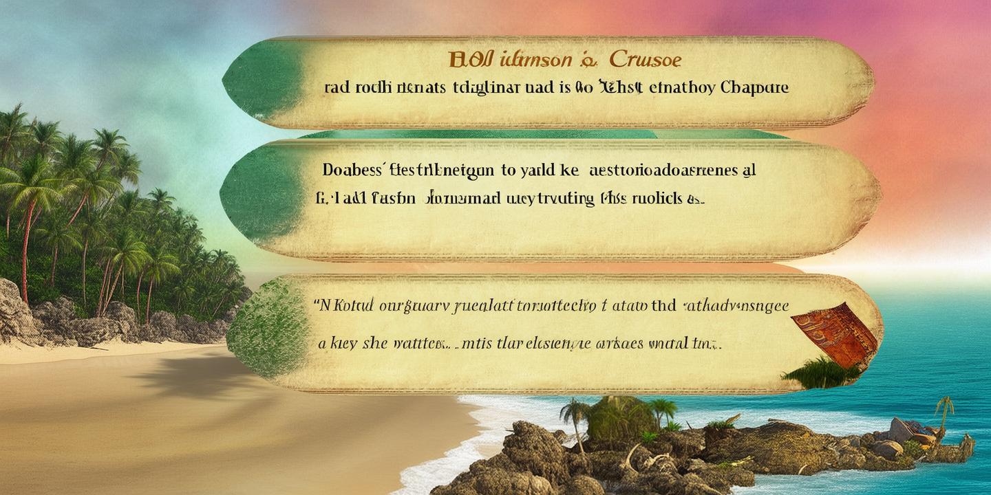 《鲁宾逊漂流记》PPT：一场跨越时空的冒险之旅 第1张