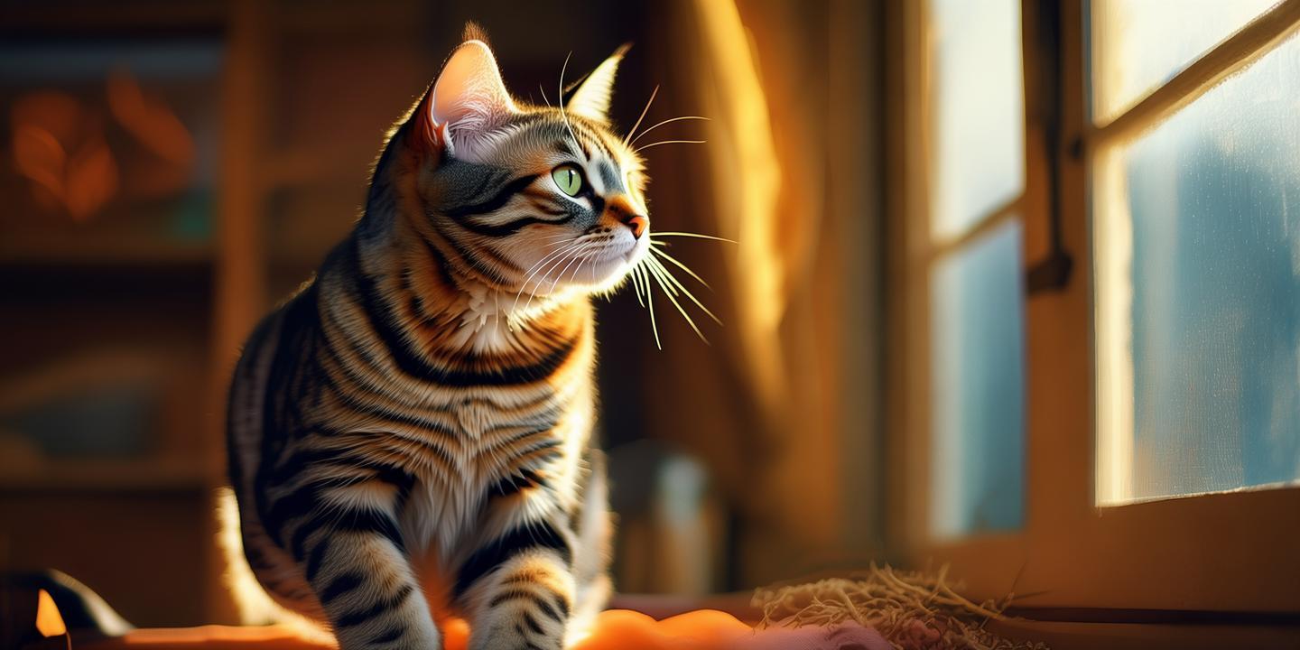 美短虎斑:探寻美国短毛猫中的斑斓传奇 第1张 美短虎斑:探寻美国短毛猫中的斑斓传奇 第1张