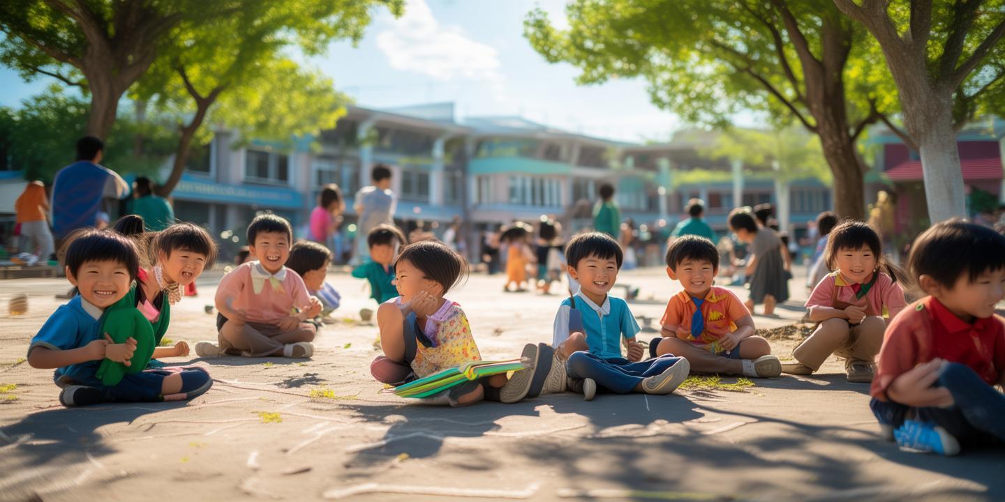 人教版小学三年级下册同步作文：我的校园生活 第1张