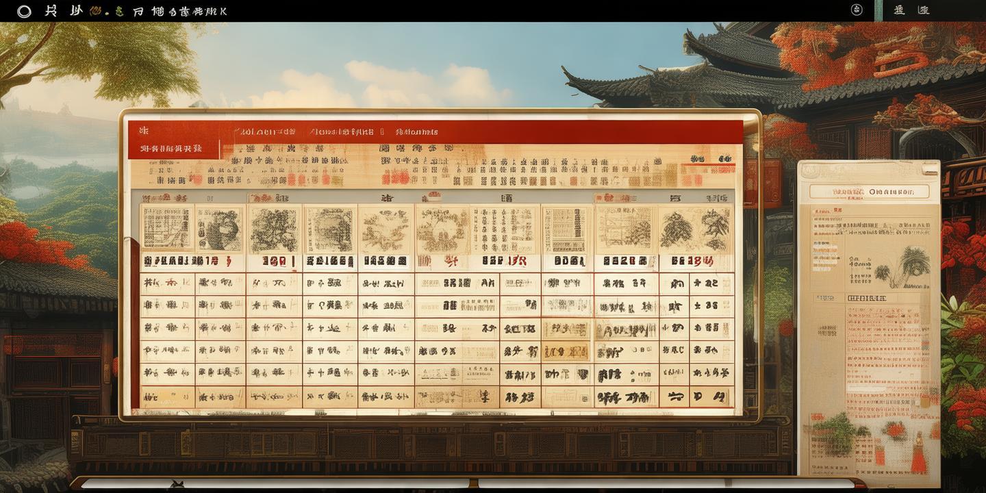 中国老黄历网查询:传统智慧的数字化传承 第1张 中国老黄历网查询:传统智慧的数字化传承 第1张