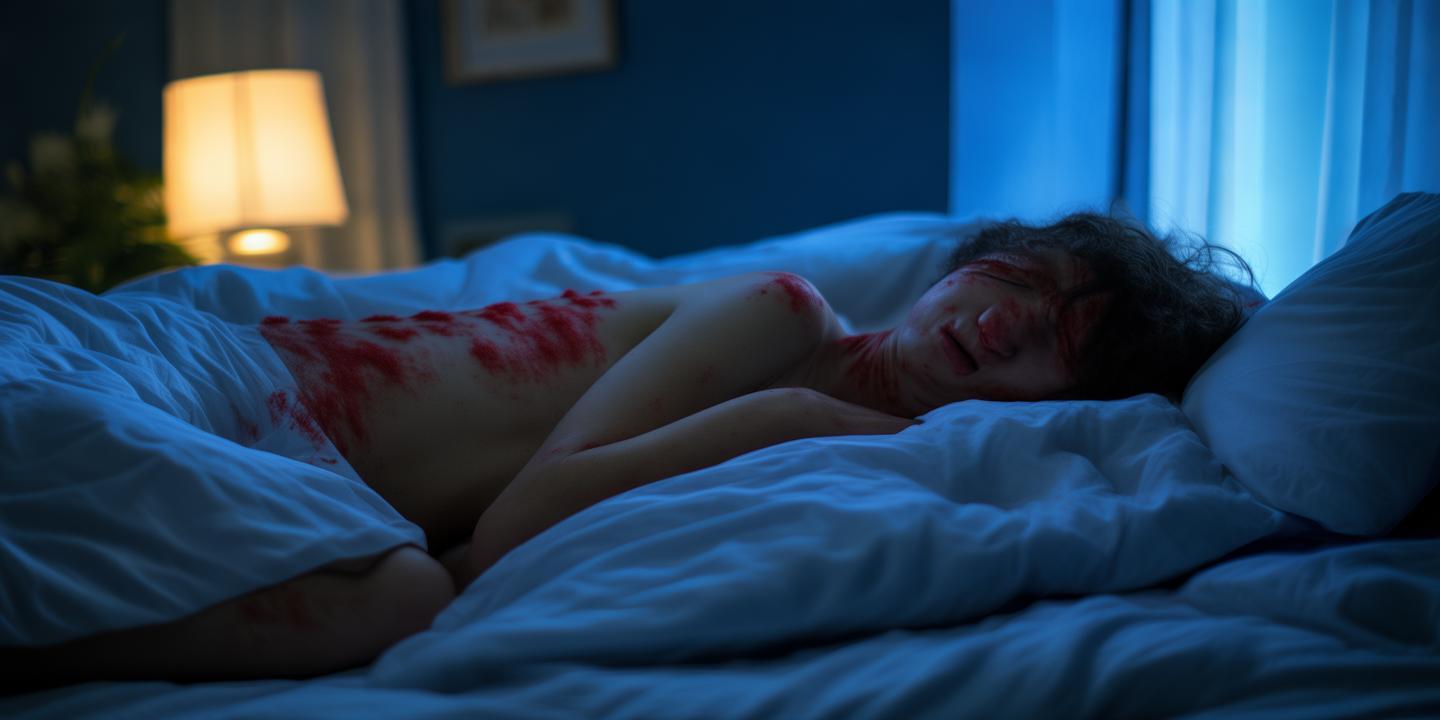 “夜幕降临，瘙痒难耐：揭秘全身痒尤其在晚上睡觉的原因” 第1张