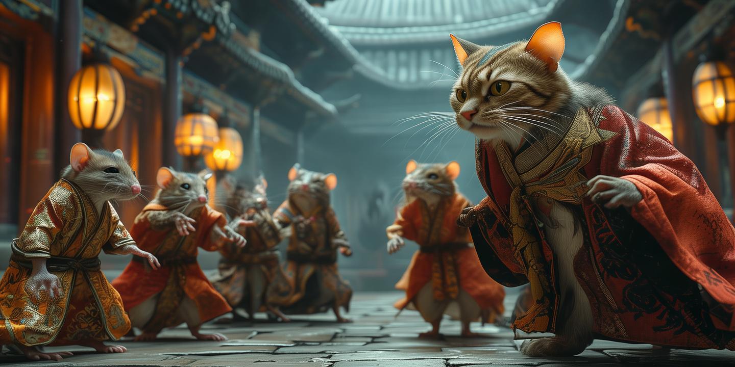 《包青天之五鼠斗御猫：一场智勇与忠诚的较量》 第1张