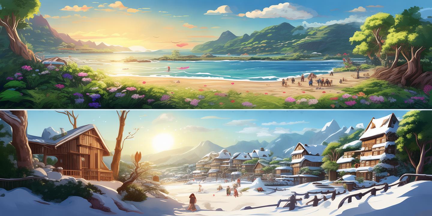 《简言的夏冬》：一部描绘夏日与冬日情感的温暖剧集 第1张