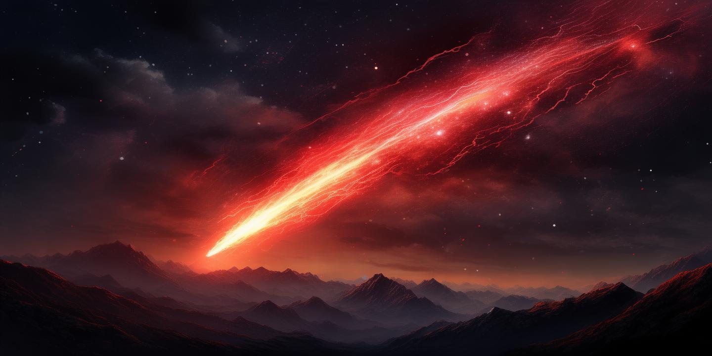 绯色流星：夜空中最绚烂的传说 第1张