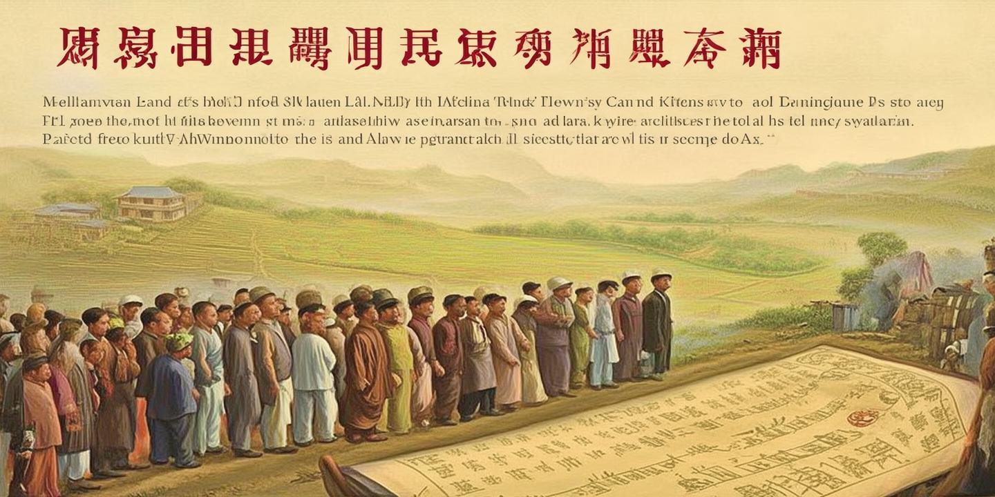 兴国土地法的诞生与影响：中国农村土地制度的里程碑 第1张